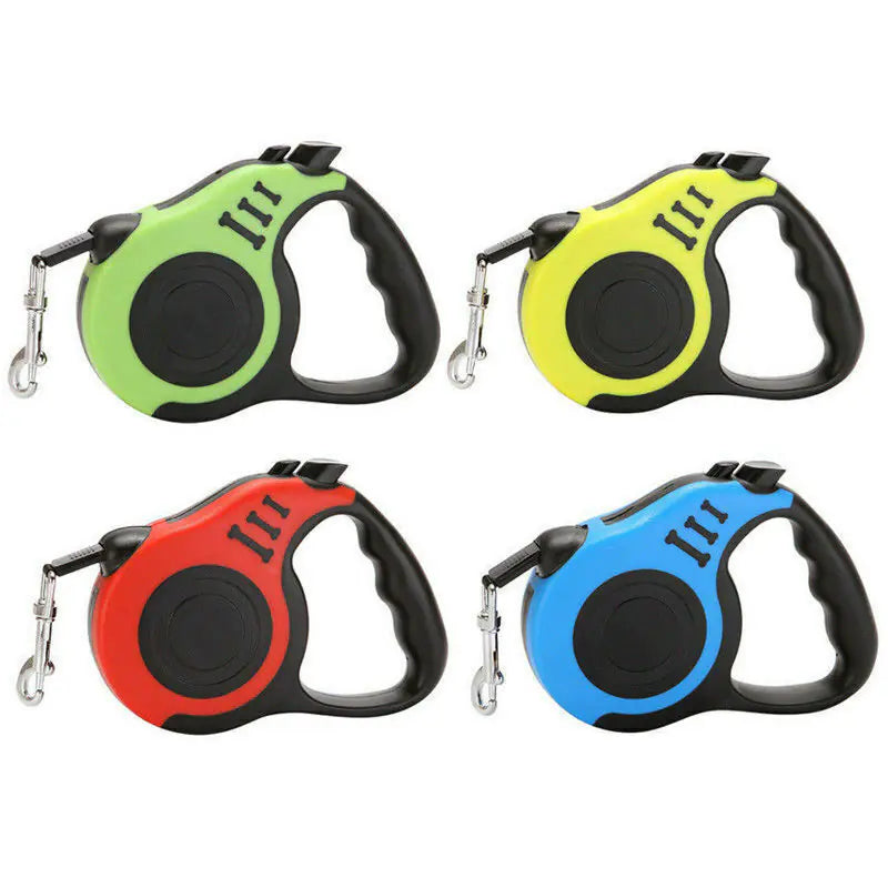 Automatic Retractable Dog Leash 16.5FT Pet Collar Automatic Walking Lead Free US