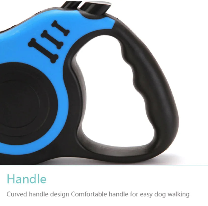 Automatic Retractable Dog Leash 16.5FT Pet Collar Automatic Walking Lead Free US